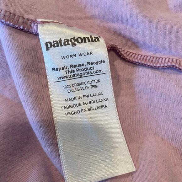 Patagonia Metairie Light Violet Wrap Dress Size Small - Picture 7 of 7
